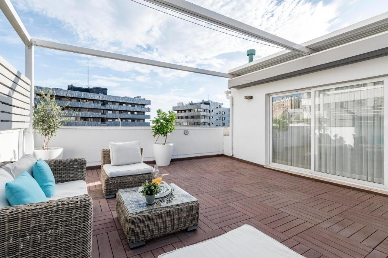 Ferienwohnung Atico Duplex Cuzcocastellana Smart Madrid Exterior foto