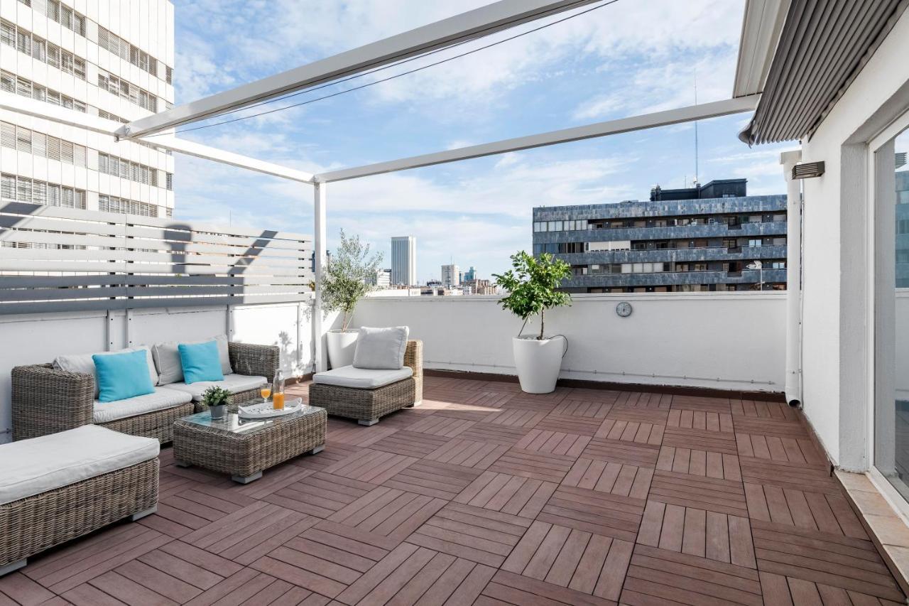 Ferienwohnung Atico Duplex Cuzcocastellana Smart Madrid Exterior foto